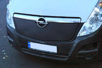 Opel Movano 2010–2021 Winterafdekking voor de grille Glanz foto 2