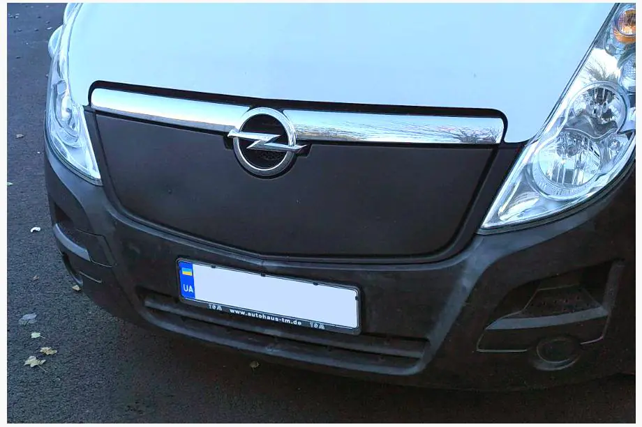 Opel Movano 2010–2021 Winterafdekking voor de grille Foto 2