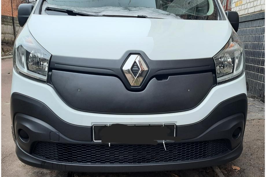 Renault Trafic 2015– Winterafdekking voor radiateurgrille (2015-2020) Glanz Image