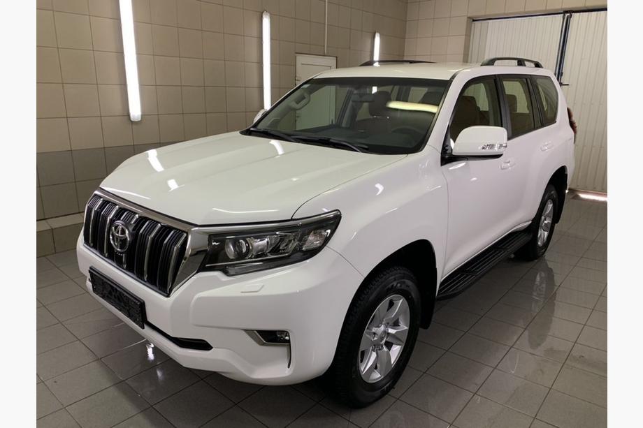 Toyota Land Cruiser Prado 150 2009–2023 Dakrails Turks design (zwart, 2 stuks) Kunststof voetjes Foto 2