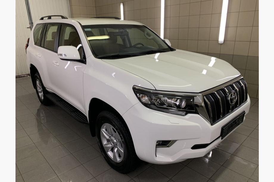 Toyota Land Cruiser Prado 150 2009–2023 Dakrails Turks design (zwart, 2 stuks) Kunststof voetjes Foto 3