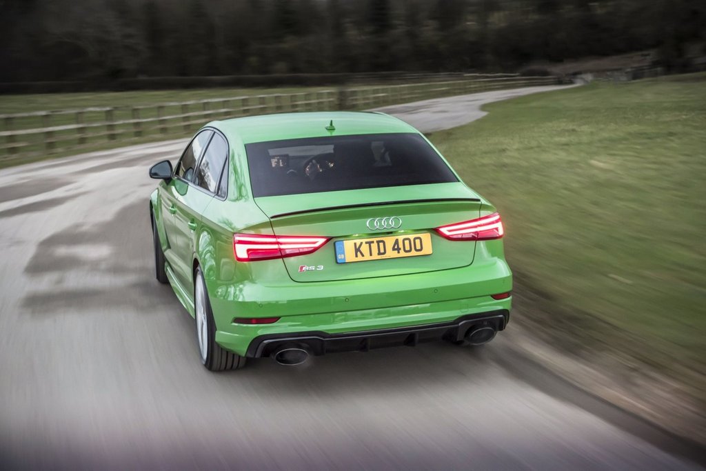 Review van de compacte sportsedan Audi RS3