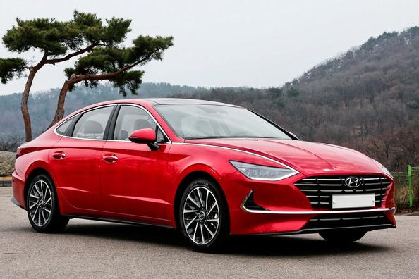 Hyundai Sonata sedan van de achtste generatie