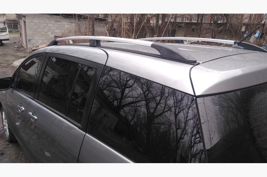 Mazda 5 2010–2018 Aluminium dakrails (chroom) Foto 3