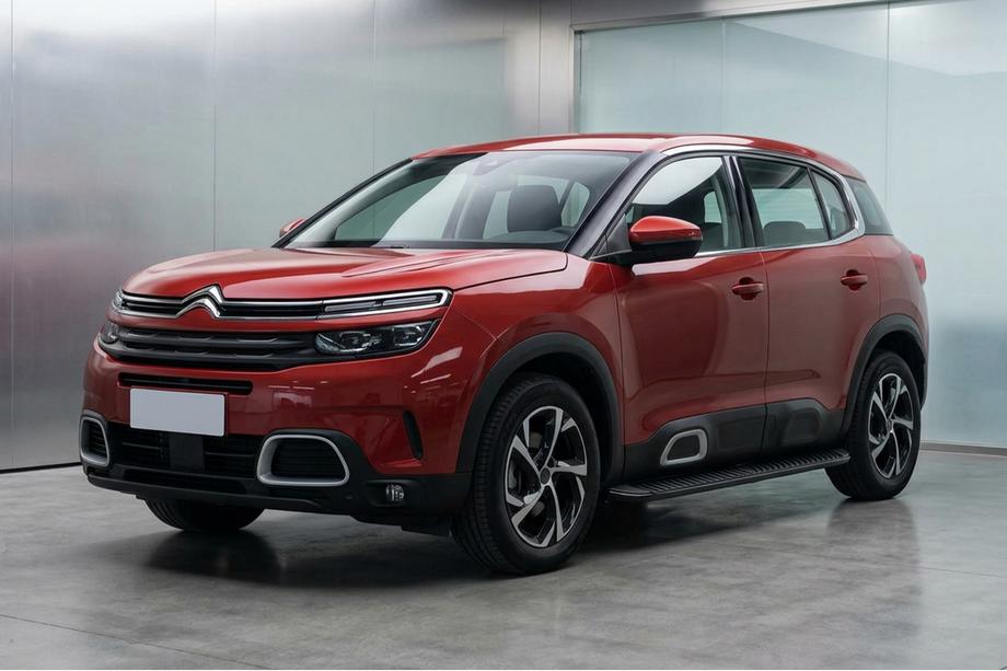 Citroen C5 Aircross 2017–2025 Tayga Black side steps (2 stuks, aluminium) Image
