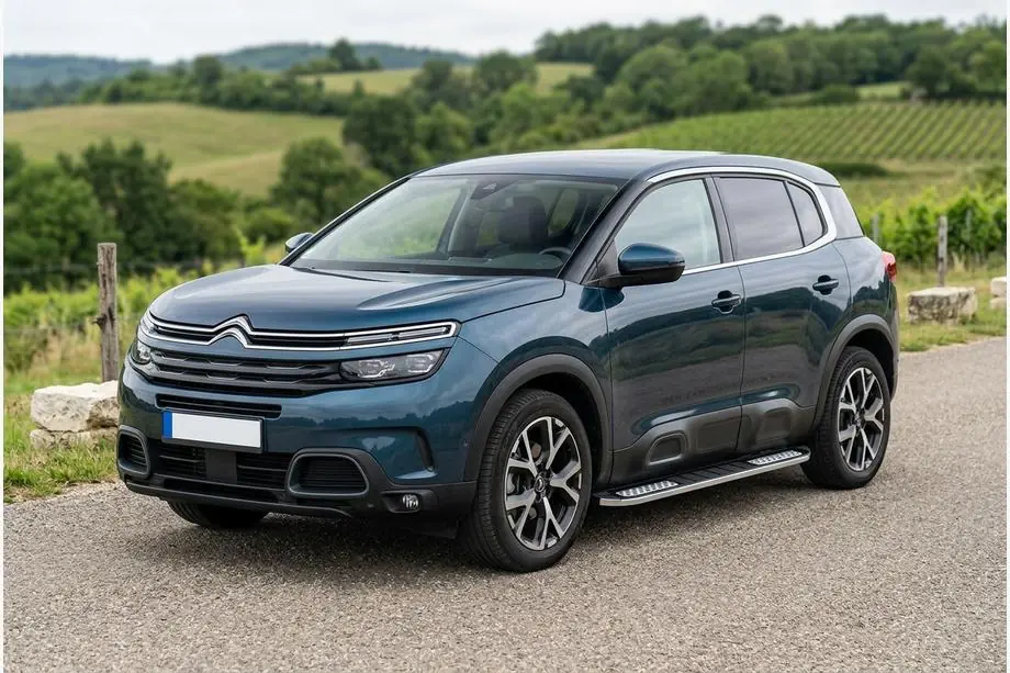 Citroen C5 Aircross 2017–2025 Zijsteps Tayga V2 (2 stuks, aluminium) Image