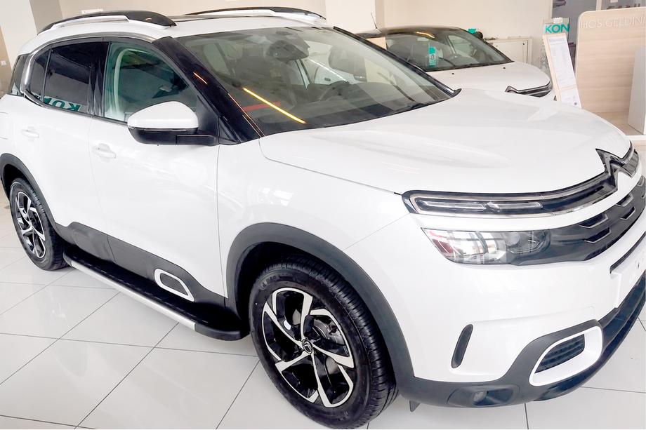 Citroen C5 Aircross 2017–2025 Duru zijtreden (set van 2, aluminium) Image