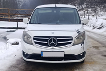 Mercedes Citan 2013–2021 RVS sierlijsten voor grille (5 stuks) OmsaLine - Italiaans roestvrij staal foto 2