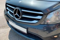 Mercedes Citan 2013–2021 RVS sierlijsten voor grille (5 stuks) OmsaLine - Italiaans roestvrij staal foto 3