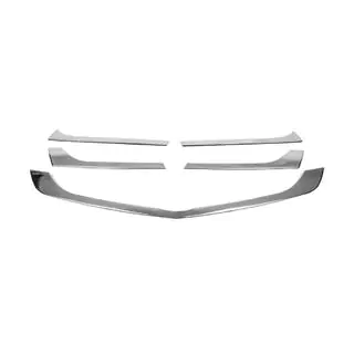 RVS sierlijsten voor grille (5 stuks) foto 4