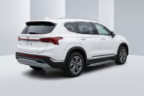 Hyundai Santa Fe 4 2018–2023 Rainbow side steps (2 stuks, aluminium) foto 1