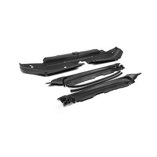 Kunststof afdekkingen onder motorkap (set, 2017+) Toyota Land Cruiser Prado 150 2009–2023 foto 3