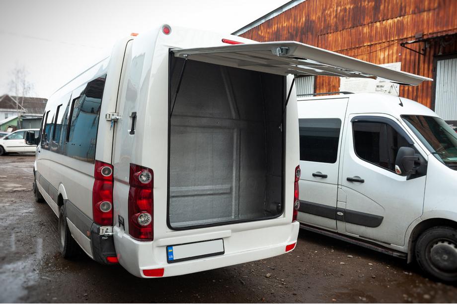Volkswagen Crafter 2006–2016 Opbouw bagagerek (voor lakken) Foto 4