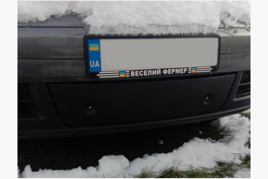 Volkswagen Touran 2003–2010 Onderste wintergrille, 2003-2006) Glanz Foto 4