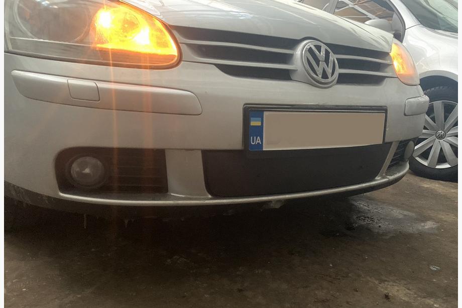 Volkswagen Touran 2003–2010 Onderste wintergrille, 2003-2006) Glanz Foto 5