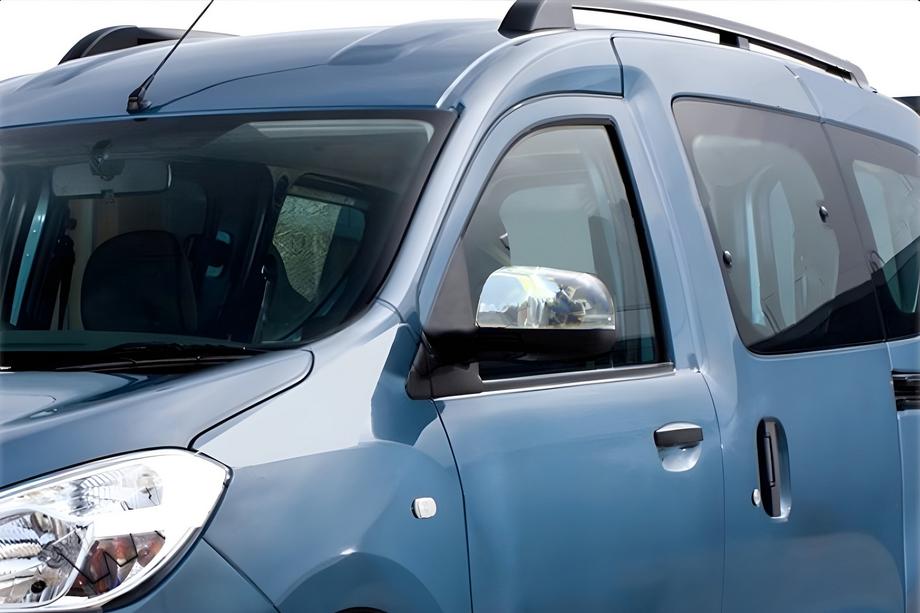 Renault Dokker 2013–2022 RVS spiegelkappen (2 stuks) OmsaLine - Italiaans roestvrij staal Image