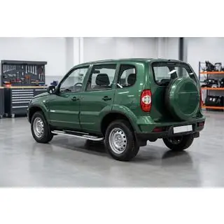 Tayga V2 side steps (2 stuks, aluminium) Chevrolet Niva 1998–2020 foto 1