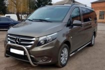 Mercedes Vito/V-klasse W447 2014– Bullbar WT006 (RVS) foto 2