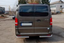 Mercedes Vito/V-klasse W447 2014– Achterhoekbescherming AK003 (RVS) foto 2