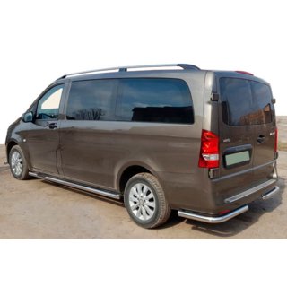 Achterhoekbescherming AK003 (RVS) Mercedes Vito/V-klasse W447 2014– foto 1