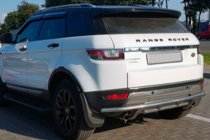 Range Rover Evoque 2012–2018 Achterbeschermbeugel AK005-1 (RVS) foto 1