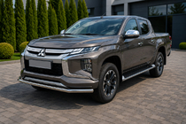 Fiat Fullback 2016– Voorbumperbescherming ST008 (RVS) foto 2