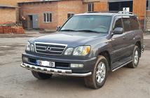 Lexus LX470 1998–2007 RVS voorbumperbescherming ST015 foto 6
