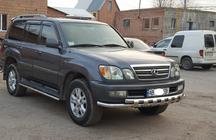 Lexus LX470 1998–2007 RVS voorbumperbescherming ST015 foto 3