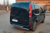 Renault Kangoo 2008–2020 Achterbeschermbeugel AK002-2 (RVS) foto 3