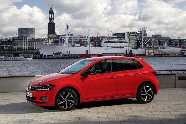 Vijfdeurs Volkswagen Polo hatchback van de zesde generatie