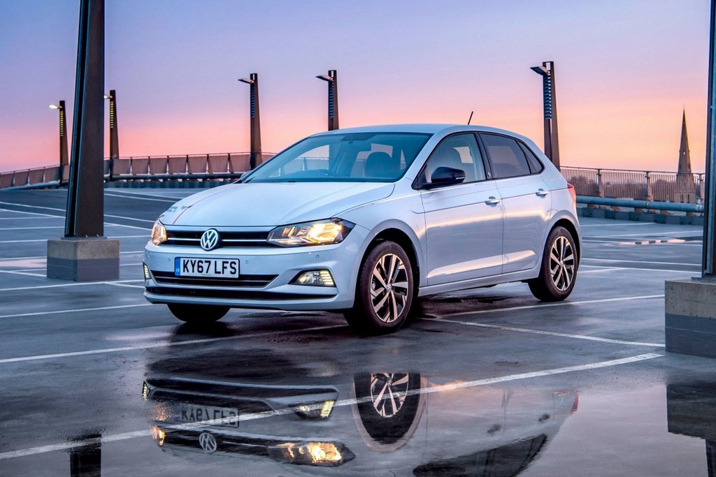 Vijfdeurs Volkswagen Polo hatchback van de zesde generatie