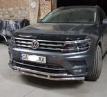 Volkswagen Tiguan 2016–2023 RVS voorbescherming ST016 foto 4