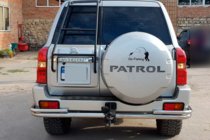 Nissan Patrol Y61 1997–2011 Achterbeugel AK005-3 (RVS) foto 3