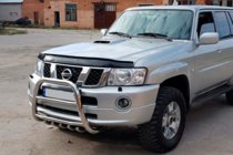 Nissan Patrol Y61 1997–2011 Bullbar QT007 (RVS) foto 2