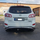 Hyundai Santa Fe 2 2006–2012 Achterbeschermbeugel AK007-1 (RVS) foto 3