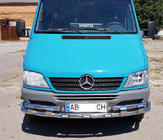 Mercedes Sprinter W901/902/903/904/905 1995–2006 Voorbescherming ST015-2 (RVS) 2000-2006 foto 5
