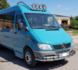 Mercedes Sprinter W901/902/903/904/905 1995–2006 Voorbescherming ST015-2 (RVS) 2000-2006 foto 6