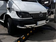 Mercedes Sprinter W901/902/903/904/905 1995–2006 Voorbescherming ST015-2 (RVS) 2000-2006 foto 9