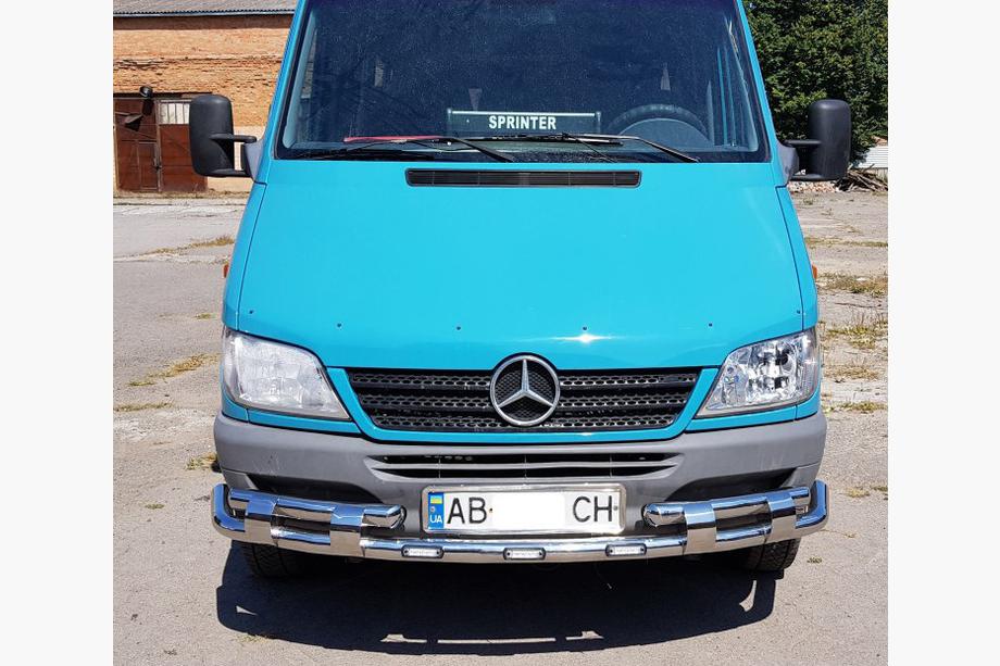Mercedes Sprinter W901/902/903/904/905 1995–2006 Voorbescherming ST015-2 (RVS) Foto 5