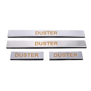 Carmos V1 instaplijsten (4 stuks, RVS) Dacia Duster 2008–2018 foto 2