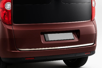 Opel Combo 2012–2018 RVS randlijst voor kofferklep foto 1