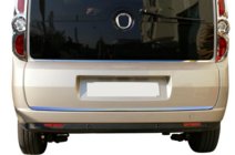 Opel Combo 2012–2018 RVS randlijst voor kofferklep foto 5