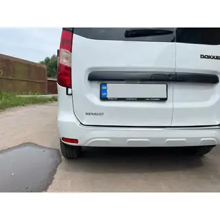 RVS sierlijst voor achterbumper Carmos (RVS) foto 3