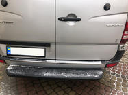 Mercedes Sprinter W906 2006–2018 Achterbumperbeschermer (Carmos V1, RVS) foto 3