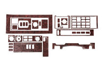 Mercedes T2 (507-814) 1967–1996 Dashboard sierlijsten (Meric) Aluminium foto 1