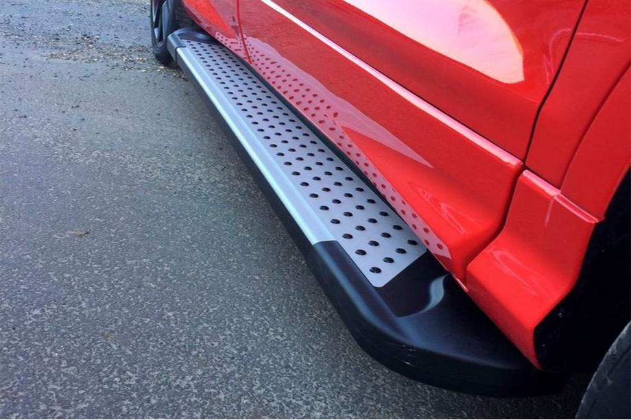 Skoda Karoq 2018– Zijsteps Allmond Grey (2 stuks, aluminium) Image