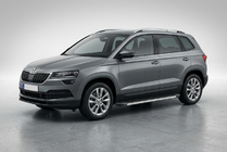 Skoda Karoq 2018– Side steps Maya V1 (2 stuks, aluminium) foto 1