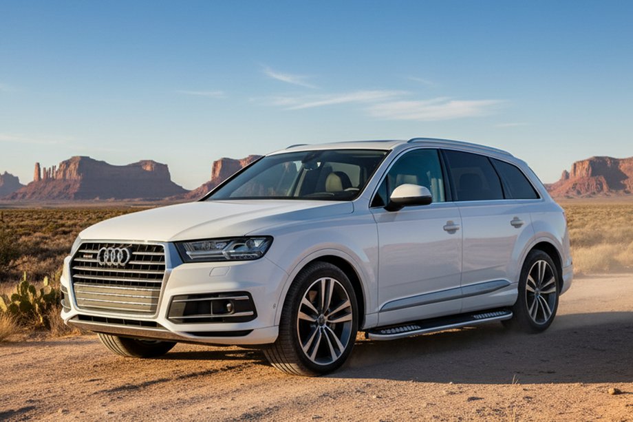 Audi Q7 2015–2026 Tayga V2 side steps (2 stuks, aluminium) Image