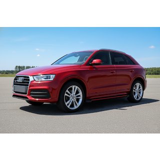 Side steps Maya Red (2 stuks, aluminium) Audi Q3 2011–2019 foto 1