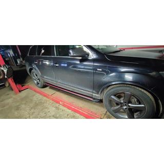 Side steps Maya Red (2 stuks, aluminium) Audi Q7 2005–2015 foto 4
